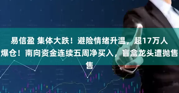 易信盈 集体大跌！避险情绪升温，超17万人爆仓！南向资金连续五周净买入，盲盒龙头遭抛售