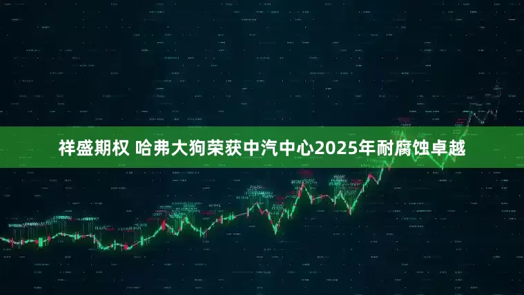 祥盛期权 哈弗大狗荣获中汽中心2025年耐腐蚀卓越